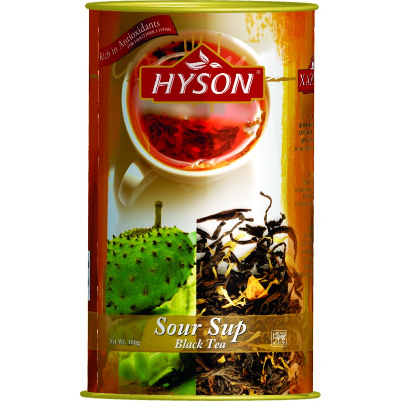 Hyson Aromatisierter Schwarzer Tee mit Anodastückchen 100g