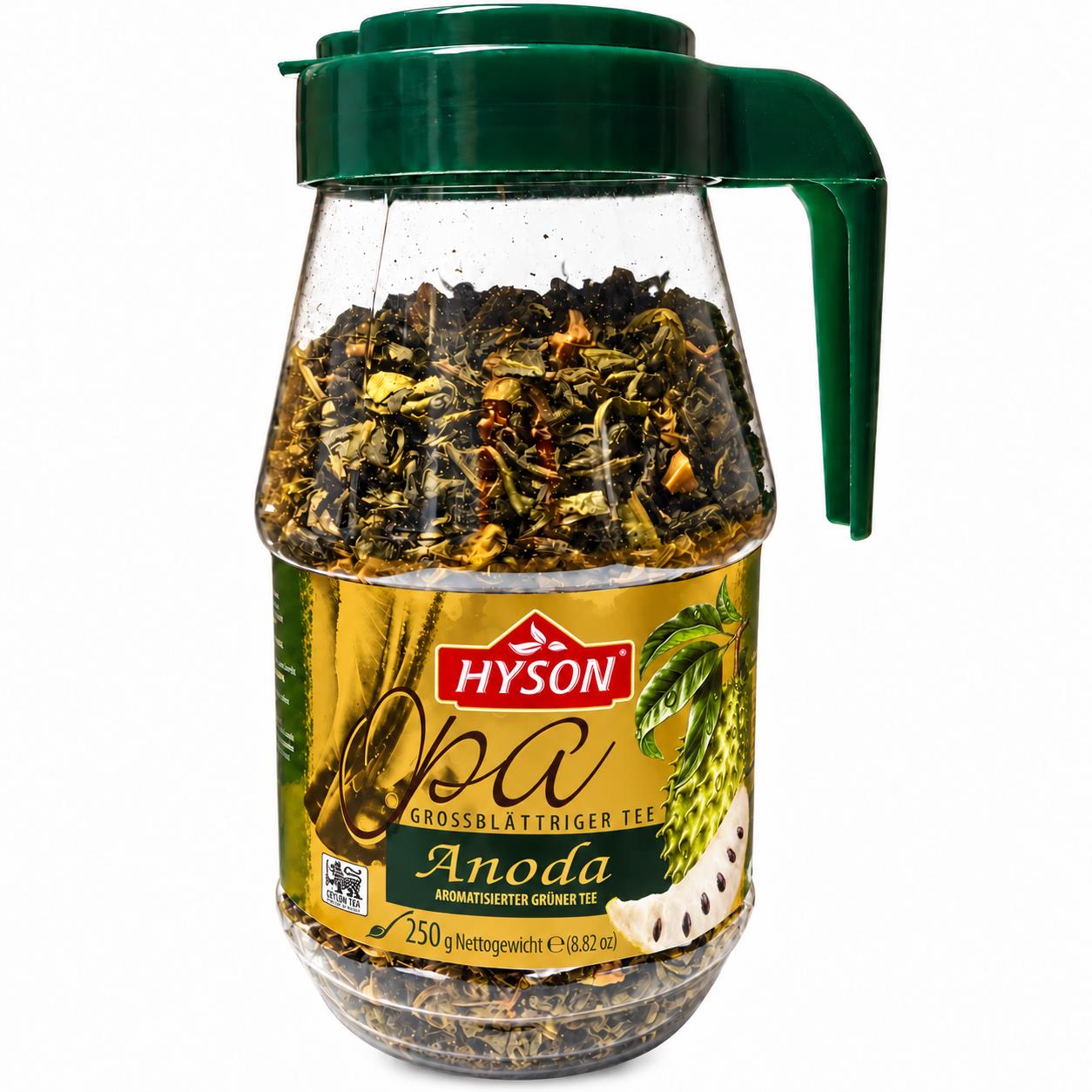 Hyson OPA Großblättrigern Gruener Tee Soursop Anoda 250 g