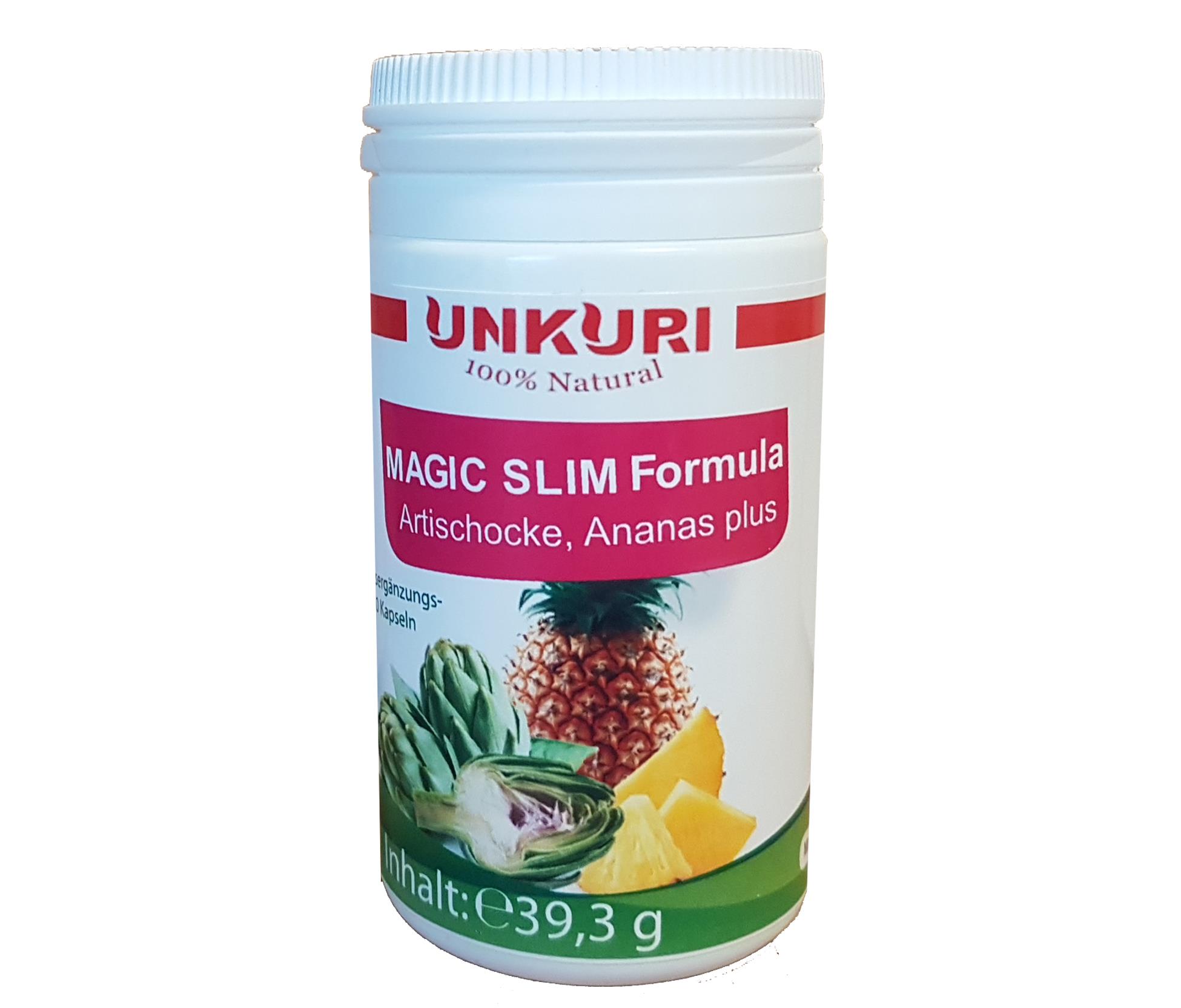 Magic Slim Formula Artischocke, Ananas Plus von Unkuri